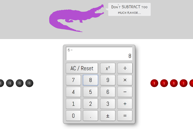 Preview of The Calculator Gator